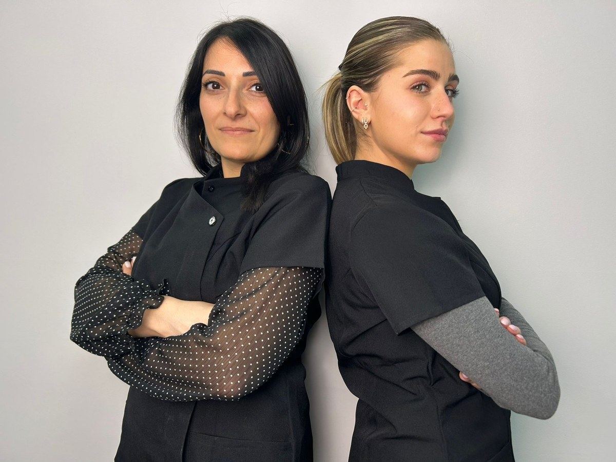 Céline et Joanna — Laser Ligne Groslay