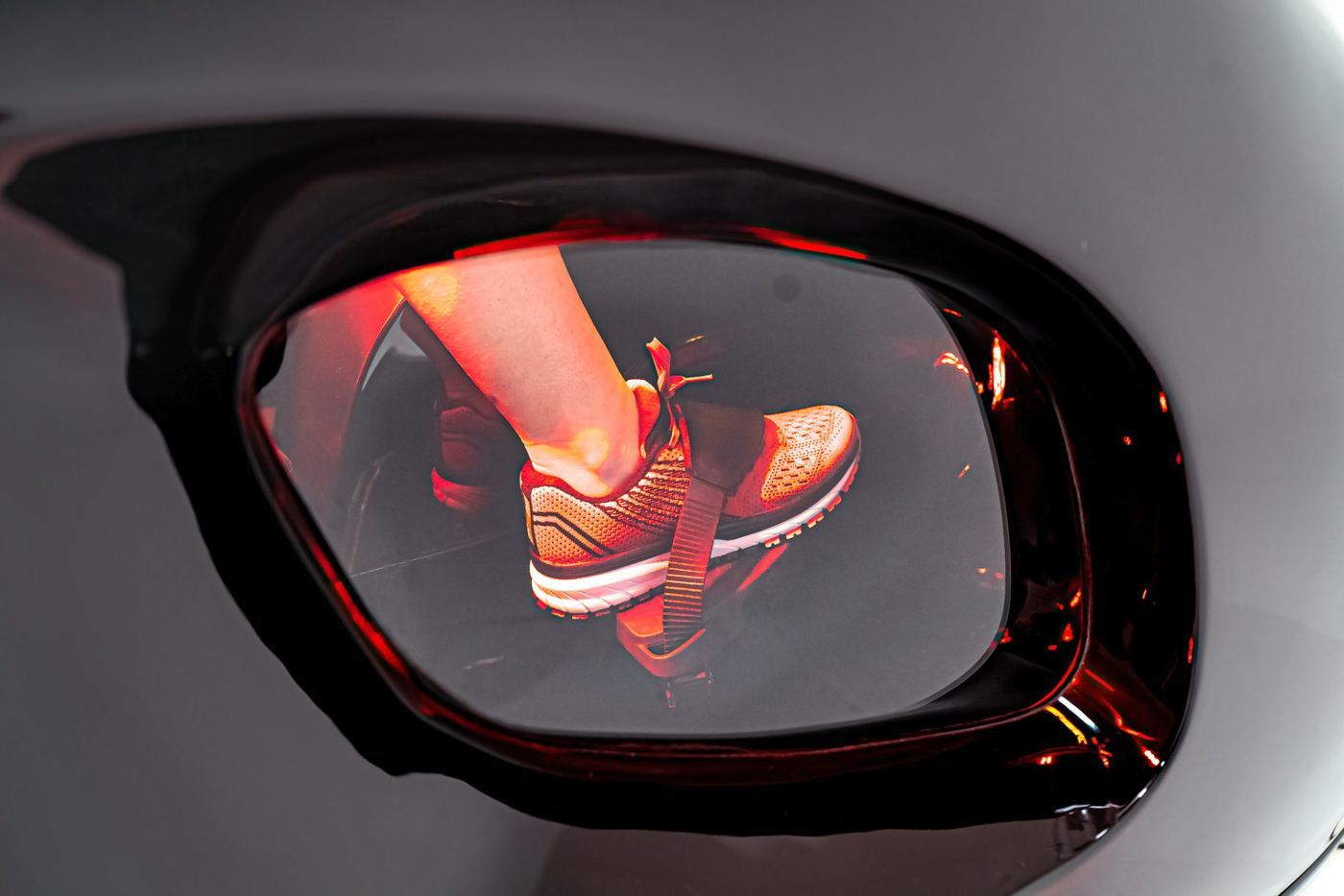 InfraBike hublot infrarouge pédales Laser Ligne