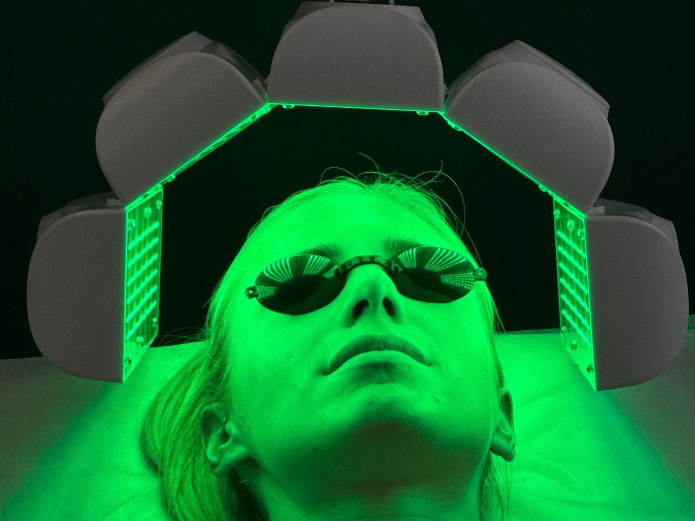 LED verte photomodulation Laser Ligne Groslay